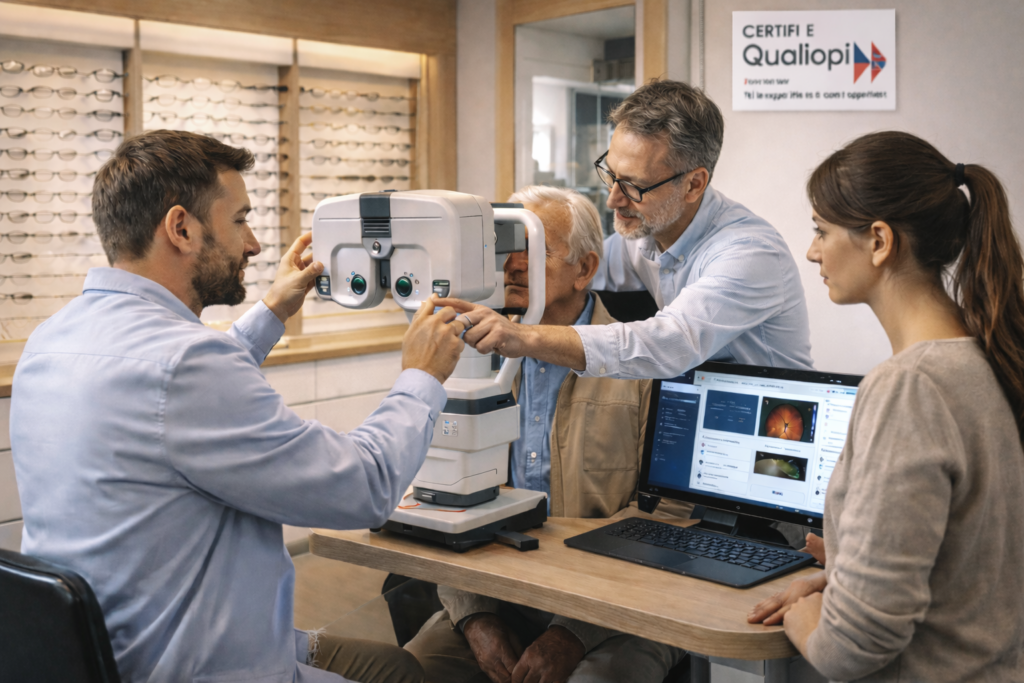 Former les opticiens à la télé-expertise : un levier de qualité, de sécurité et de professionnalisation