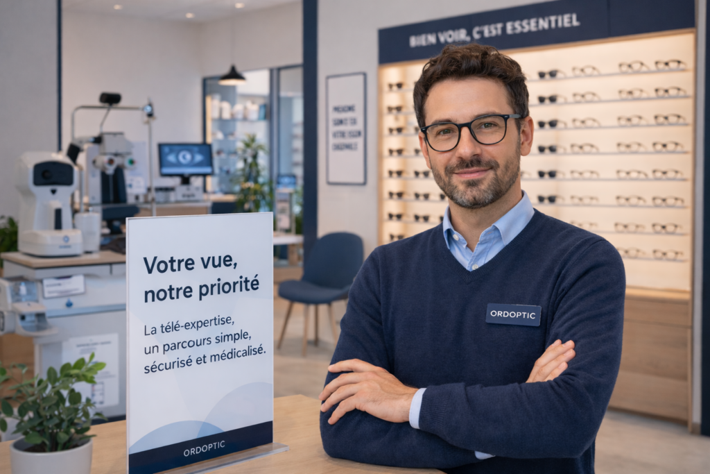 Télé-expertise et image professionnelle de l’opticien